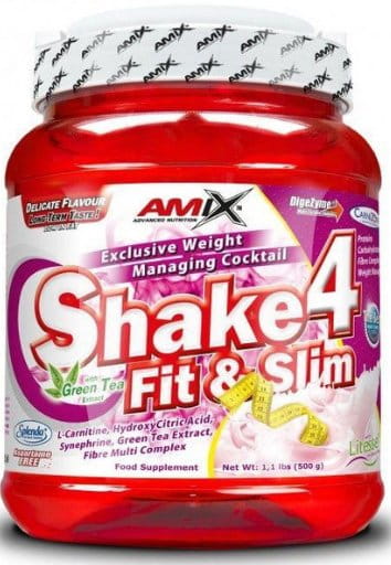 Poudres de protéines Amix Shake 4 Fit&Slim 1000g - Vanilla