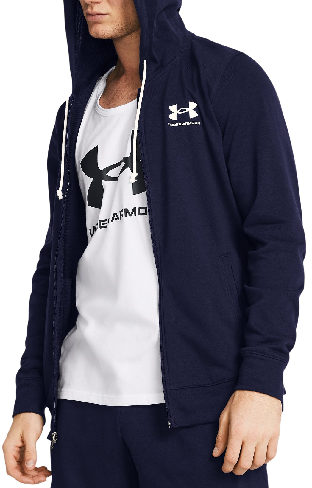 Sweatshirt à capuche Under Armour UA Rival Terry LC FZ