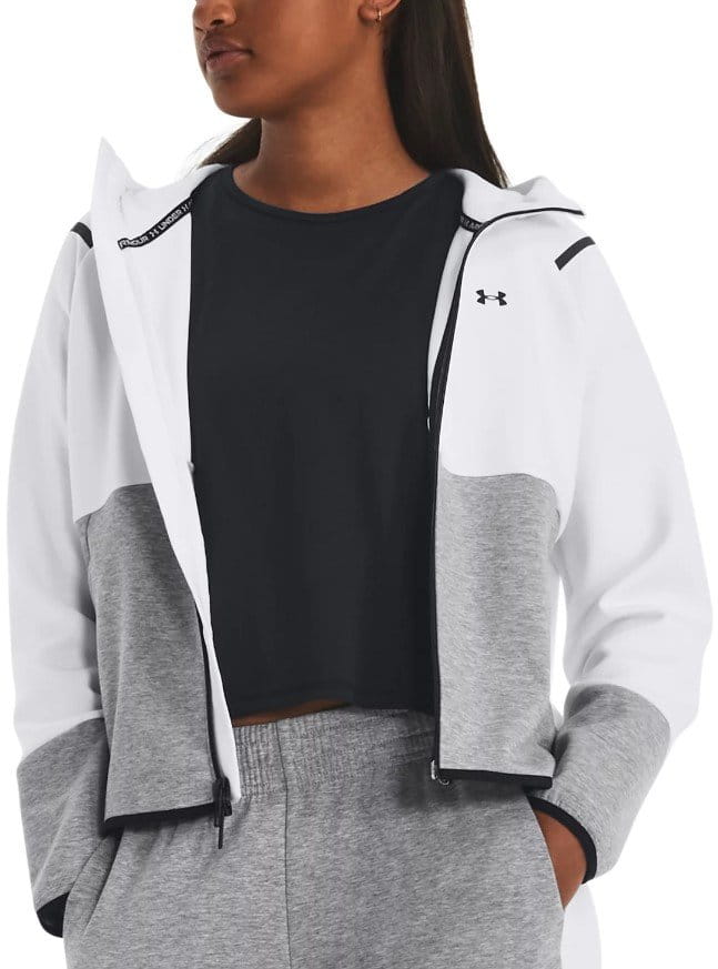 Sweatshirt à capuche Under Armour Unstoppable Flc FZ-BLK