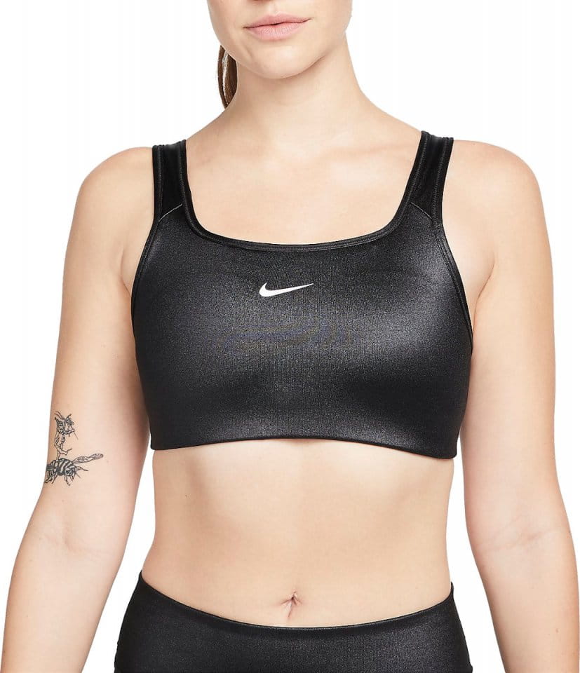 Brassière Nike Dri-FIT Swoosh Women s Medium-Support 1-Piece Pad Shine Sports Bra